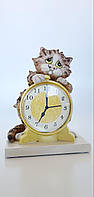 Фигурка кот Linda Jane Smith «Утренний звонок», 10,5 см x 7,5 см x 6,0 см (22916 ACC)