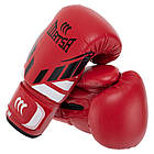 Рукавички для боксу та єдиноборств на липучці Matsa 7757 Red 10 унцій, фото 4