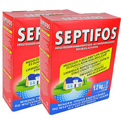 Бактерії для септика та вигрібних ям Septifos 2,4 кг