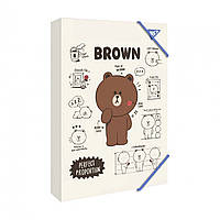 Папка для праці A4 "Yes" №500232 "Line friends" картон.(20)