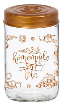 Банка скло "Herevin Decorated Jam Jar-Homemade With Love" 0,6л №171441-072(12)