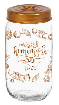 Банка скло "Herevin Decorated Jam Jar-Homemade With Love" 1л №171541-072(12)