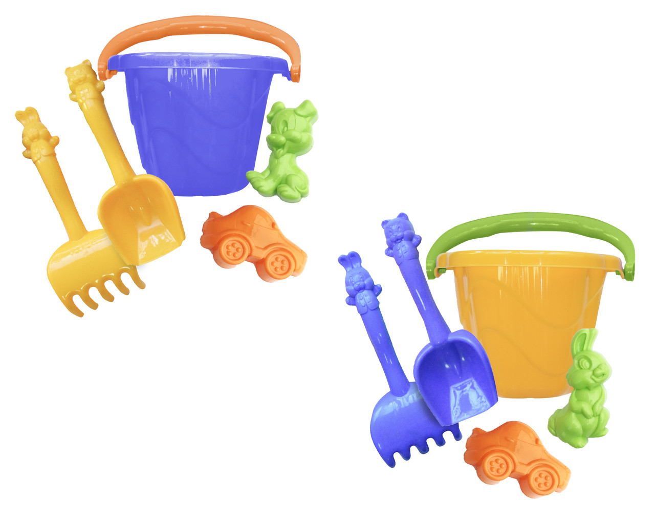 Набір для гри з піском NUMO TOYS Пустеля відро лопатка граблі паски (Пісочні набори ОПТ) (7114081/2538)