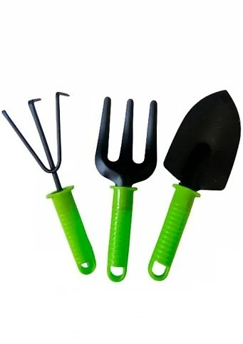Инструмент ручной для посадки растений, мини садовые инструменты 3 предмета - фото 10 - id-p1808551858