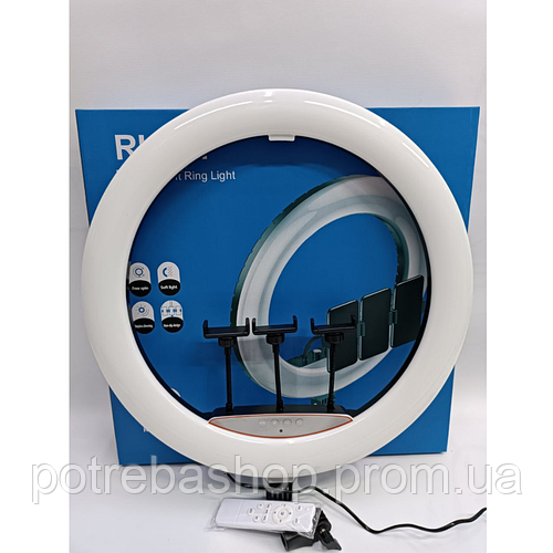 Купить Кольцевая LED лампа RL-21 54см 220V 3 крепл.тел. + пульт + чехол ...