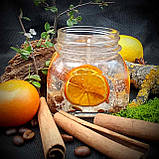 Декоративна гелева свічка Чародійка з кавовими зернами та цитрусами 2003, фото 6