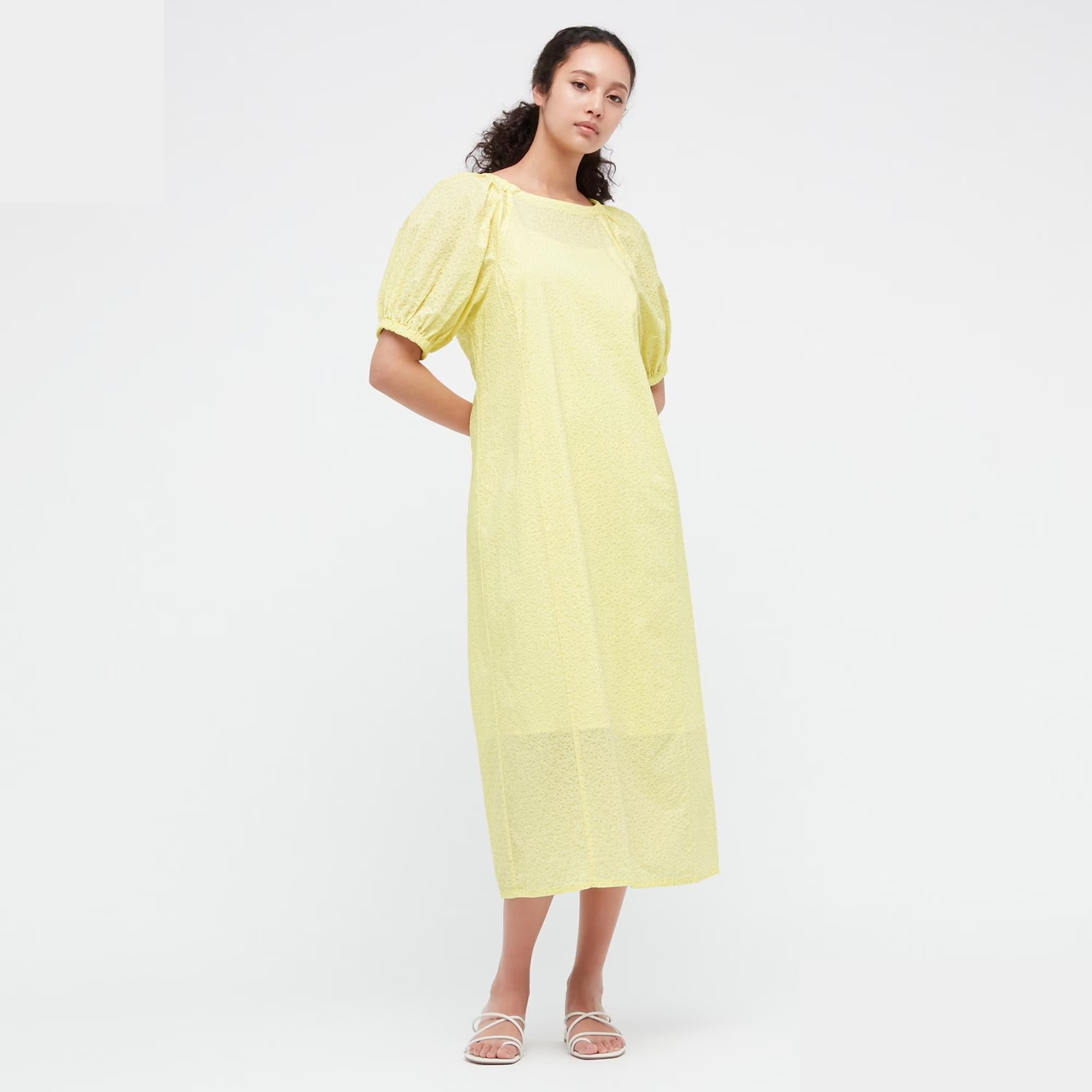Uniqlo hotsell yellow dress