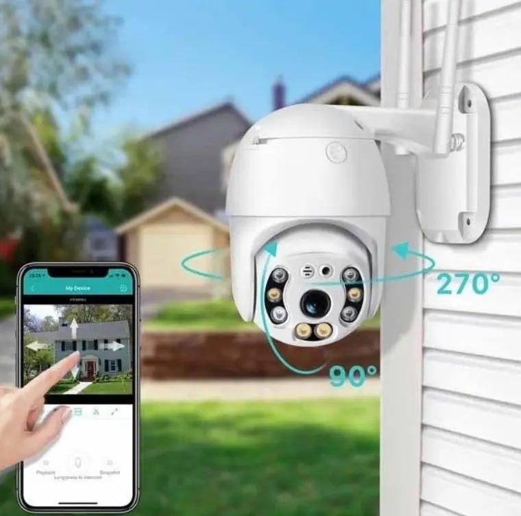 ОПТОМ Вулична IP камера відеоспостереження CAMERA CAD А6 N3 WIFI IP 360/90