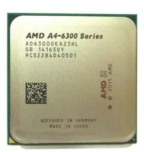 Процесор AMD sFM2 A4-6300 на 2 ЯДРА по 3.7 GHZ (Turbo Boost 3.9 GHz), sFM2 з ГАРАНТiЄЮ