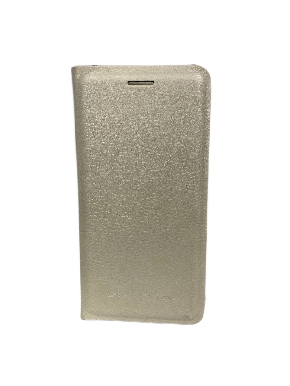 Чохол-книжка "Flip-COVER ФІОЛЕТОВА ПАЧКА" SAMSUNG G935/S7 EDGE WHITE, фото 1