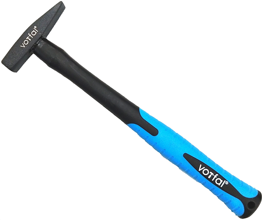 Молоток 100 г, ручка з фібергласу Vorfal V05300, фото 1