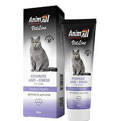 AnimAll VetLine (ЕнімАлл ВетЛайн) Fitopaste Anti-Stress — Фітопаста для профілактики стресу в кішок 100гр