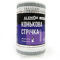 Коньковая лента ALENOR® (цветная) кровельная 310, Черный