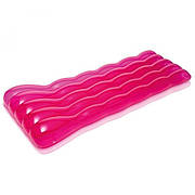 Надувний пляжний матрац Intex 58876 (191х81 см) (малиновий)