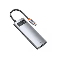 USB-хаб Baseus Metal Gleam Series 6-in-1 Multifunctional Type-C (CAHUB-CW0G)