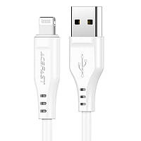 Кабель для зарядки айфона, USB to Lightning, ACEFAST C3-02,1.2 метра, Белый