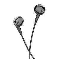 Проводные наушники BOROFONE BM68 Kelly universal earphones with mic Black