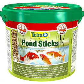 Корм для ставкових риб Tetra Pond Sticks 10 л + 2 л