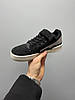 Чоловічі Кросівки Adidas Forum Low 84 Black Gray / Адідас Форум 84 Низькі Чорні з Сірим, фото 9