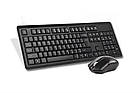 Комплект (клавиатура, мышка) беспроводной A4Tech 4200N (GR-92+G3-200N) Black USB, фото 2