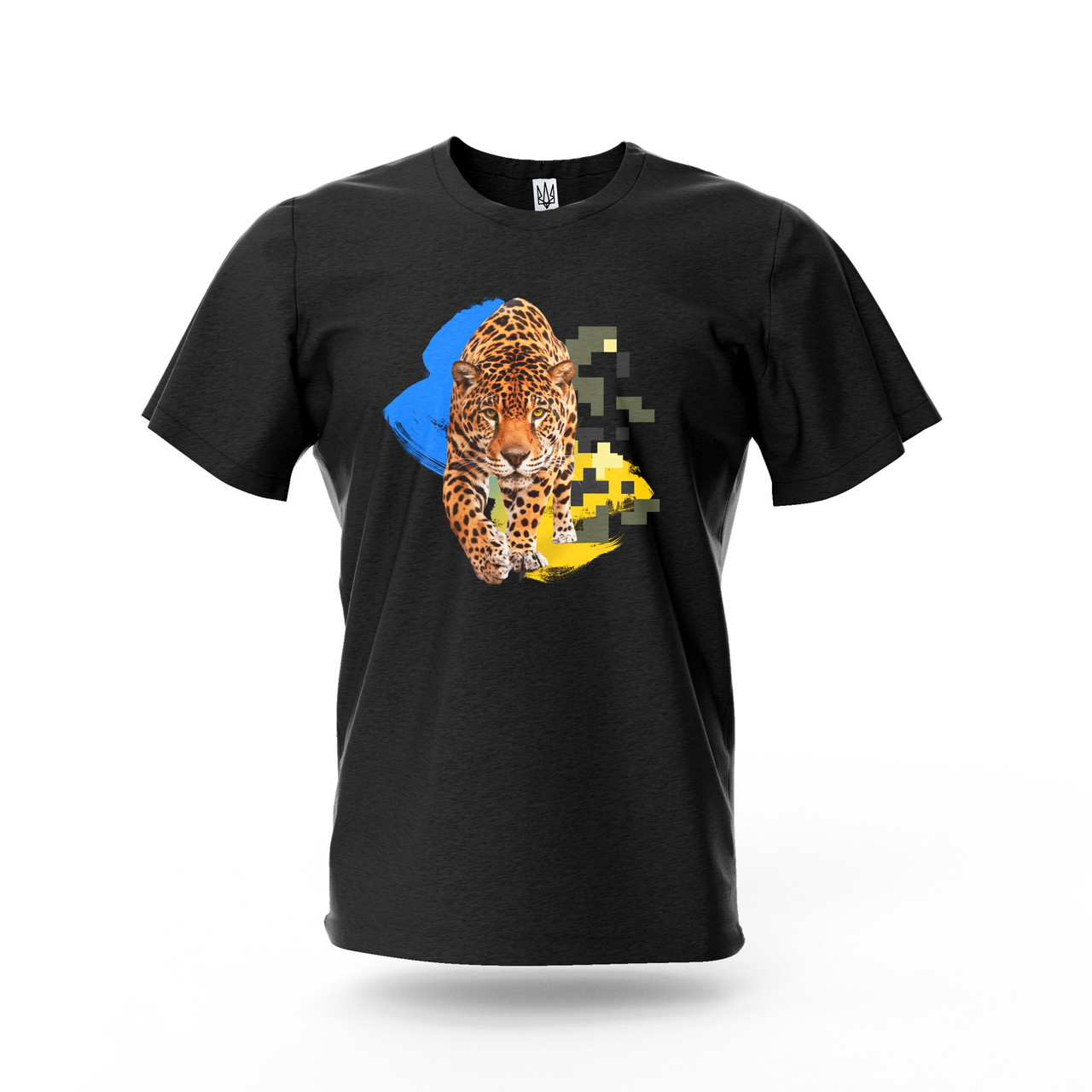 Футболка унісекс чорна "Леопард!", фото 1