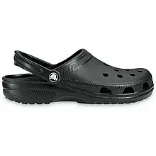 Crocs Classic Clog Black — Унісекс Сабо Крокс Класик Чорні — Оригінал