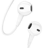 Проводные наушники BOROFONE BM68 Kelly universal earphones with mic White