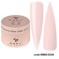 DNKA Builder Gel №03 Icon - гель конструирующий (розовый), 30 мл