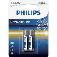 Набор батареек Philips AAA Ultra Alkaline Batteries (2 шт)