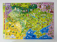 Плакат Дитяча Карта України А1 92804 Зірка Україна