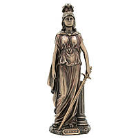 Статуэтка Veronese Мужество Девушка с мечем 28 см полистоун с бронзовым покрытием 76466A4