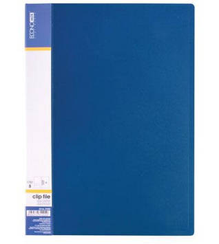 Папка з притиском Economix A4 Синя (E31202-02)