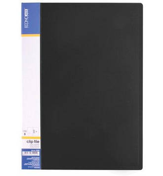 Папка з притиском Economix A4 Чорна (E31202-01)