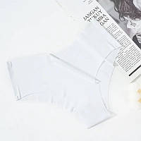 Бесшовные женские трусики цвет белый размер L Безшовні жіночі трусики білі L BTWL