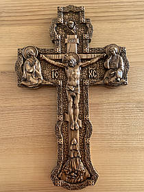 Хрест Розп'яття з дерева 40х25 см