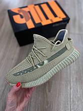 Кросівки Yeezy Boost 350 (Ізі буст) Чоловічі Олива 45р.