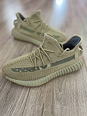 Кросівки Yeezy Boost 350 (Ізі буст) Чоловічі Олива 45р., фото 5