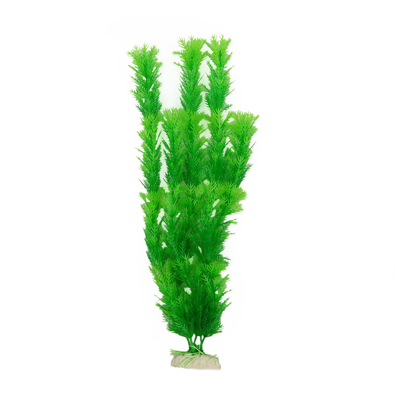 Рослина для декору акваріума 6x4x40cm зелена Foxtail