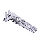 Тримач-затискач SUNDICK для каструль і сковорідок. Ручка для кухонного посуду. Чапельник сірий., фото 7