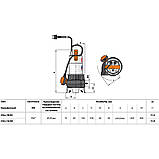 Pedrollo ZXm 1B/40 Фекально-Насос дренажний, фото 3