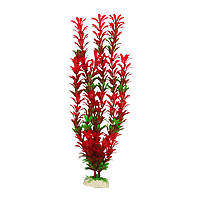 Растение для декора аквариума 6x4x40cm красно-зеленое Ludwigia