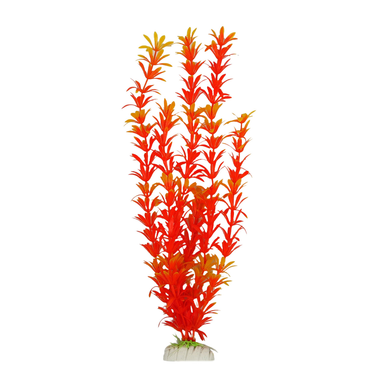 Рослина для декору акваріума 6x4x40cm жовтогаряча Ludwigia