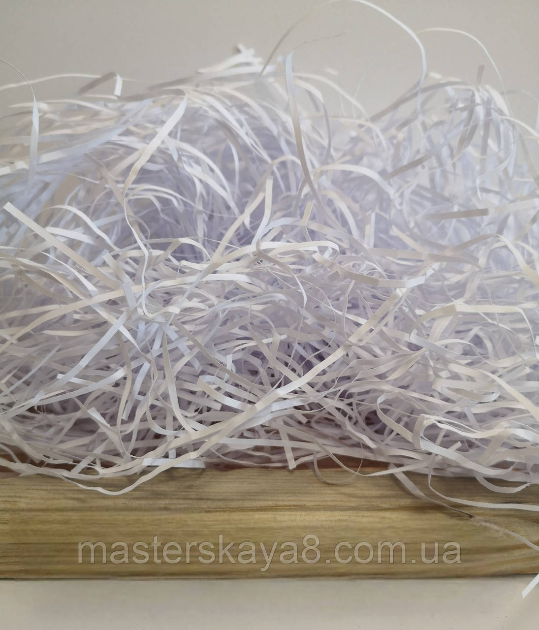 ОПТ 500 грам Паперовий наповнювач 2мм Білий