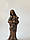 Статуетка "Діва Марія з немовлям" 21 см. полістоун із бронзовим покриттям, фото 2