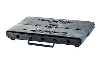 Мангал-валіза DV — 12 шп. x 1,5 мм (холодокантований)