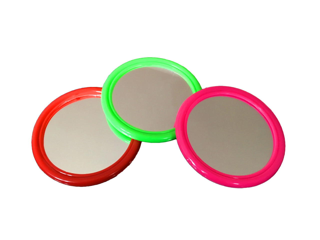 Зеркало косметическое, зеркало карманное круглое, фото 1