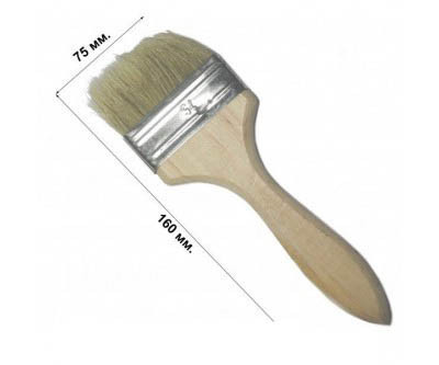 Пензелик малярський потовщений 75/12, фото 1