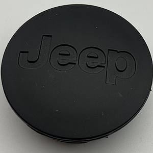 Ковпачок для дисків Jeep 52090402 54 мм 49 мм чорний матовий