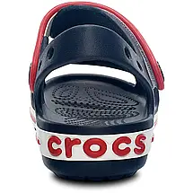Дитячі сандалі Crocs Kids’ Crocband Sandal Navy / Red — сині з червоним, фото 6