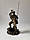 Статуетка Veronese Рибалка з уловом 29,5х10х12 см полістоун з бронзовим покриттям B030836, фото 7